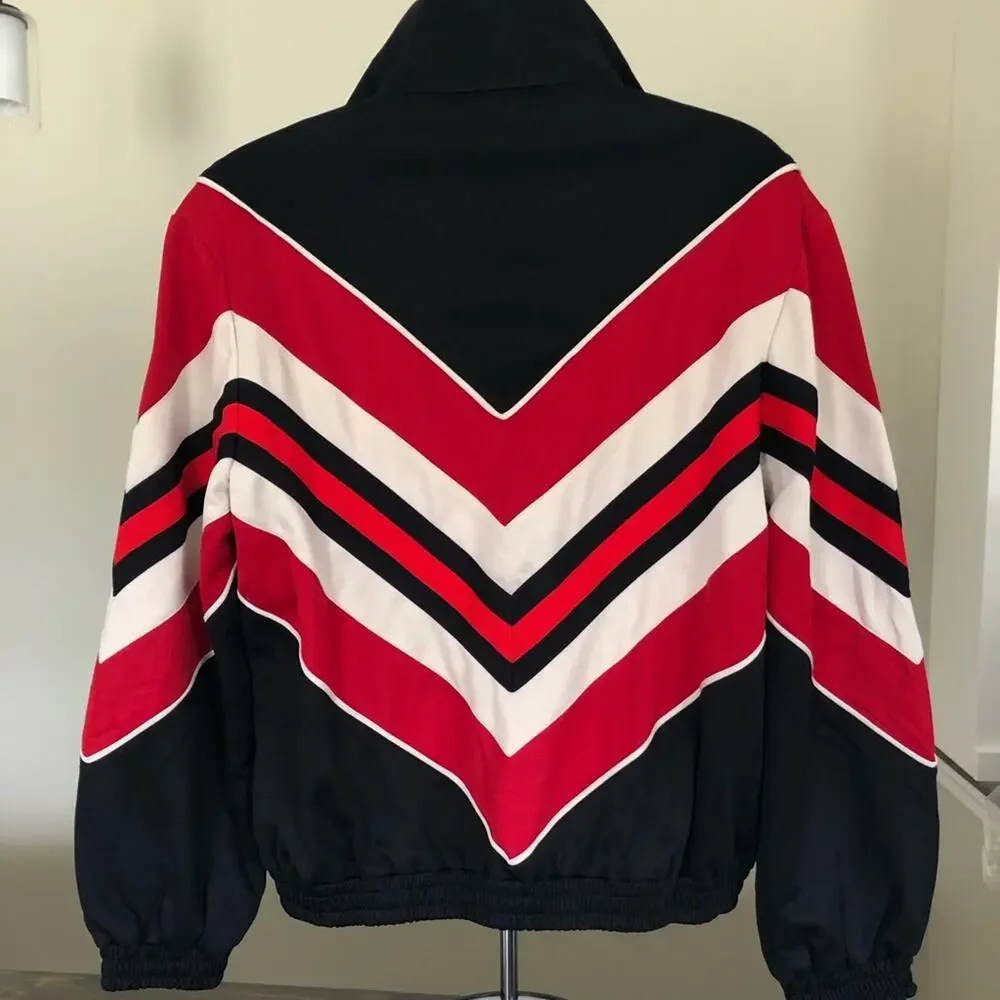GUCCI - Chevron‎ Pattern Bomber/Track Jacket with Lyre - NWT Size M
